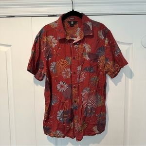 Volcom Mens Button up tshirt